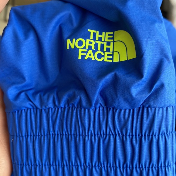 The North Face Womens Jacket Coat Blue Yellow Trim Large - Picture 8 of 8